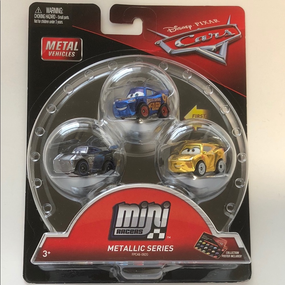 Disney Pixar Cars Mini Racers Metallic Series